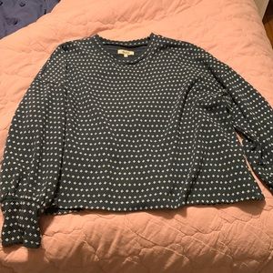 Green Madewell Long Sleeve Top